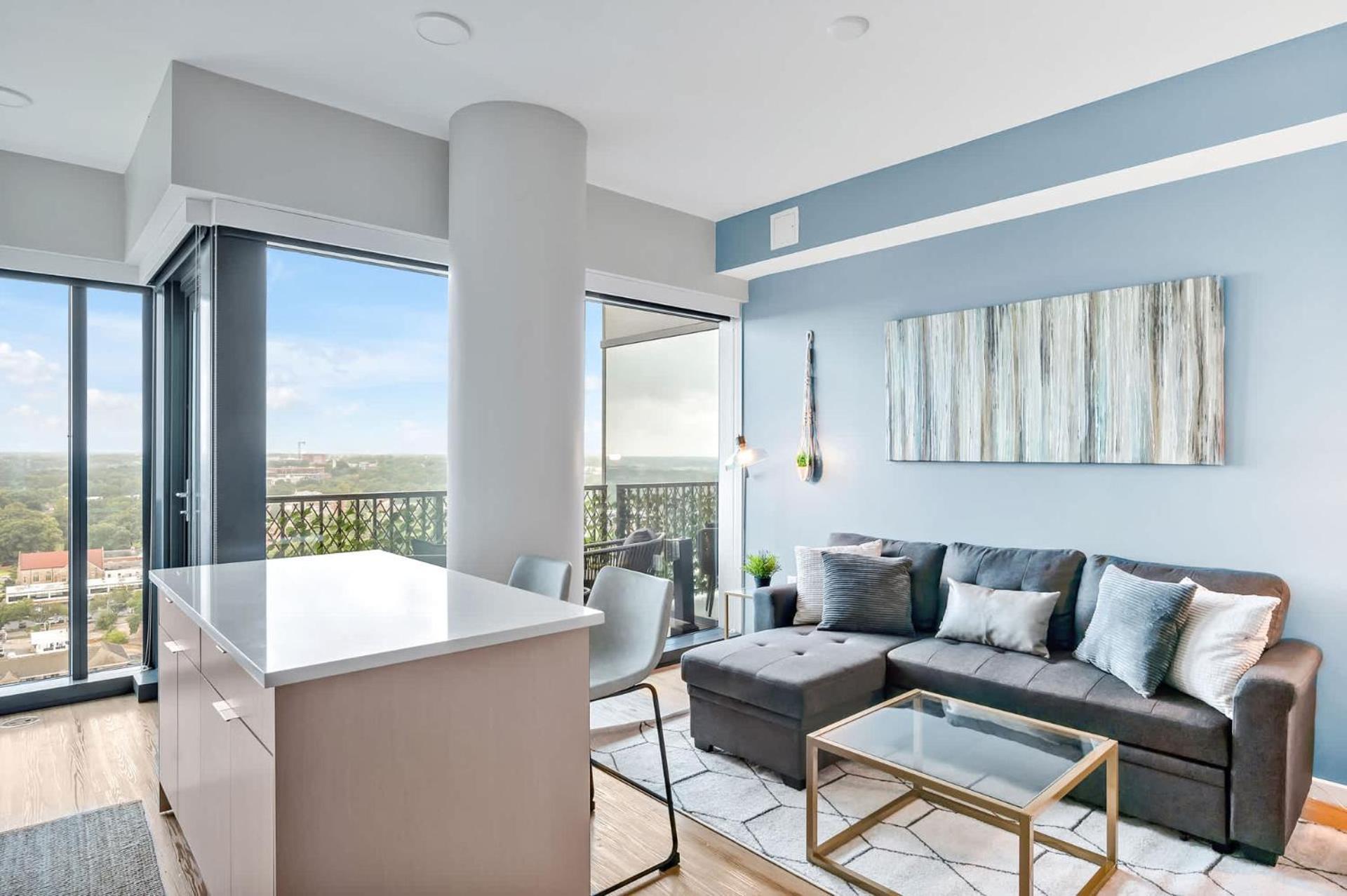 High-Rise Apt Raleigh Free Parking & Sunset View 1 Exterior photo